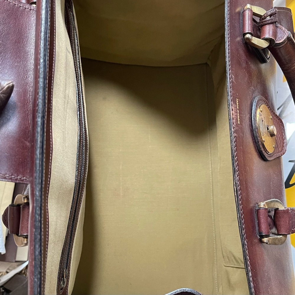 Gucci 1940's Train Case, RARE Giorgio Gucci - Picture 10 of 16